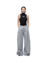 Striped Baggy Trousers