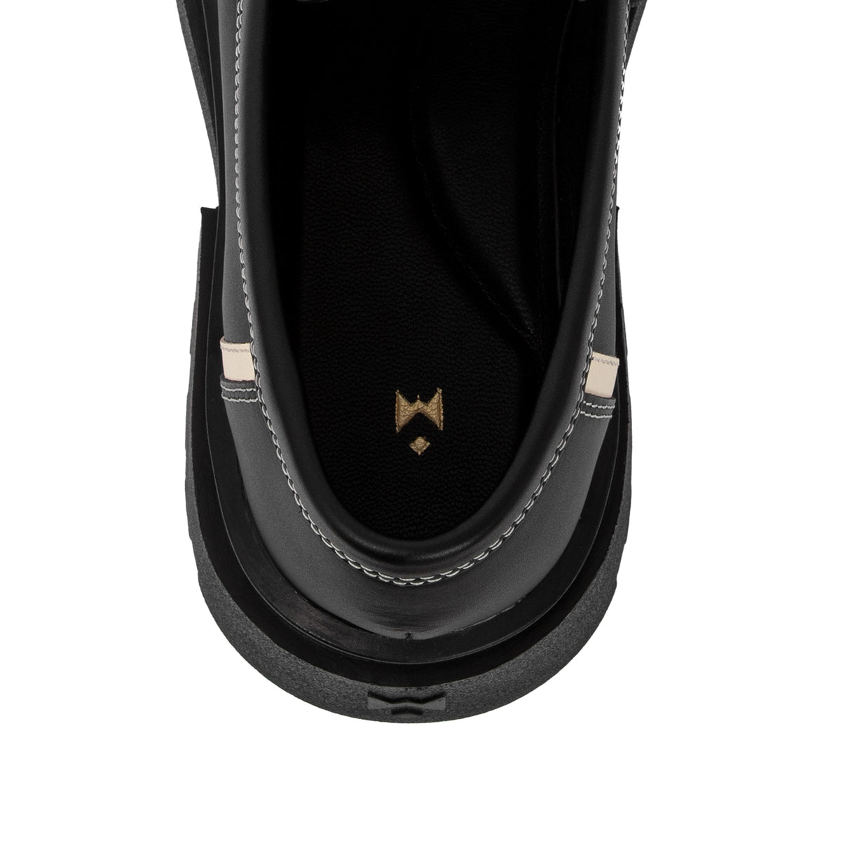 the-chunky-wolf-ss24-black-offwhite-loafer thewolf astoud