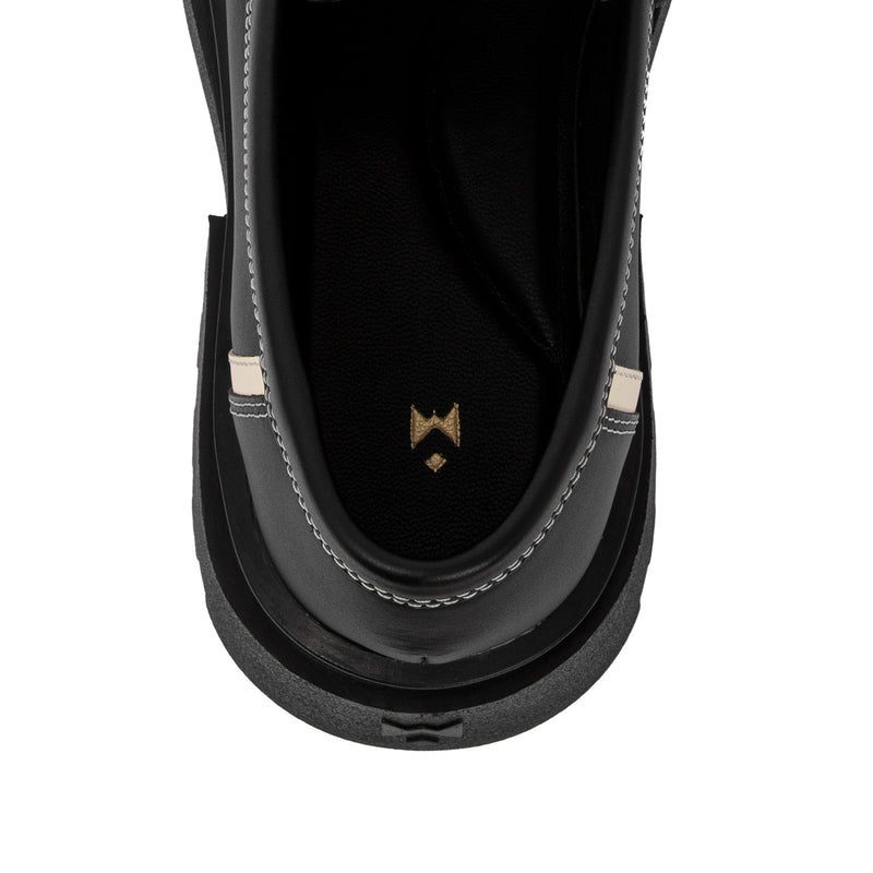 the-chunky-wolf-ss24-black-offwhite-loafer thewolf astoud