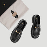 the-chunky-wolf-ss24-black-loafer the wolf astoud