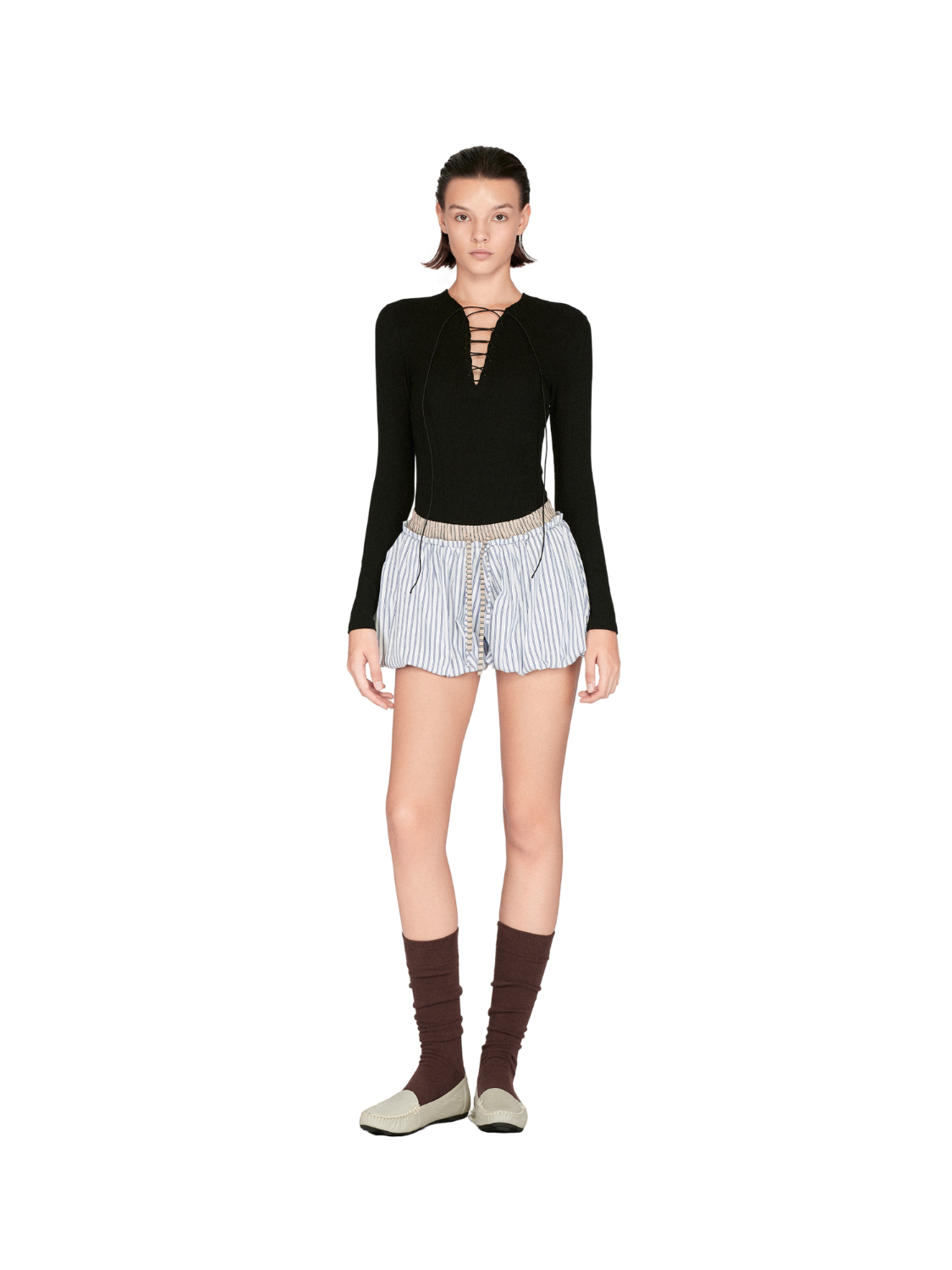 Lace Up Bodysuit