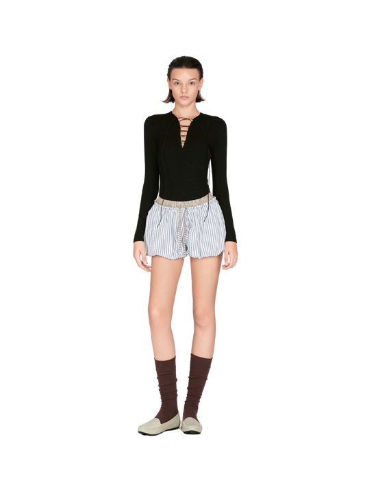 Lace Up Bodysuit