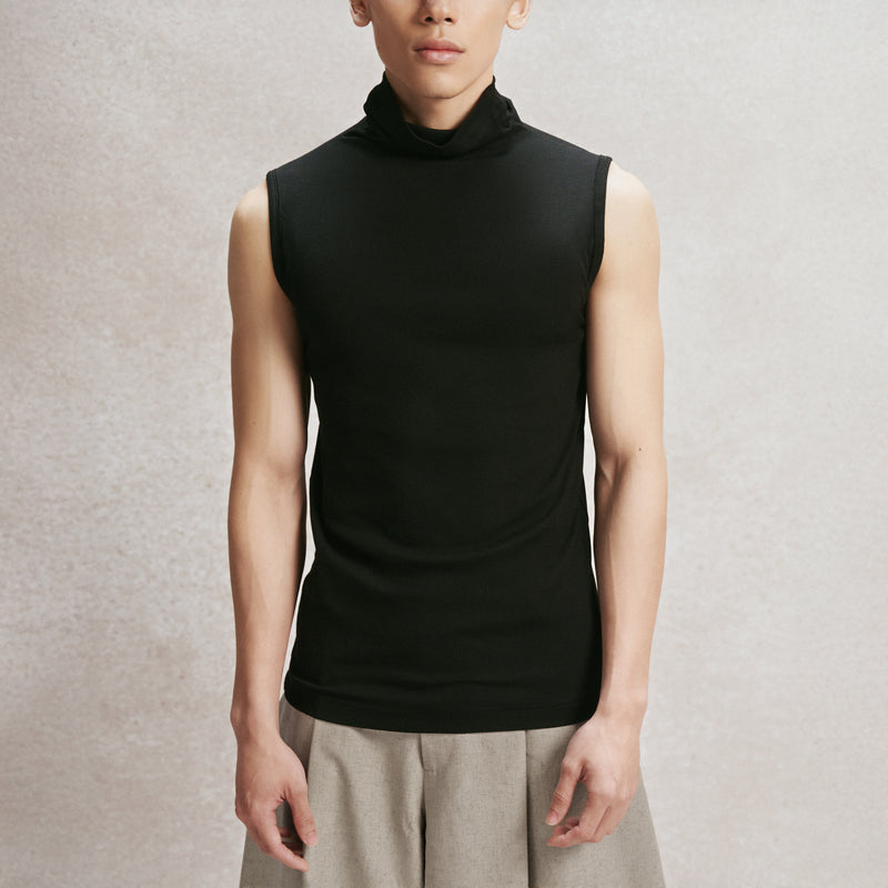 Black Thom Turtle Tank Top AIN Astoud