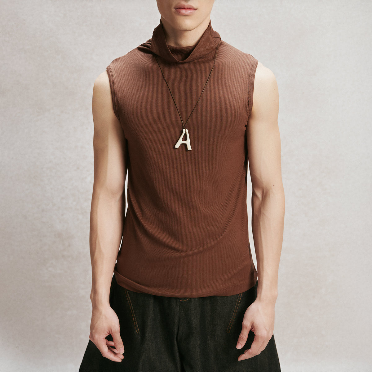 White Thom Turtle Tank Top