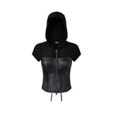 Razer - Corset Waxed Hoodie