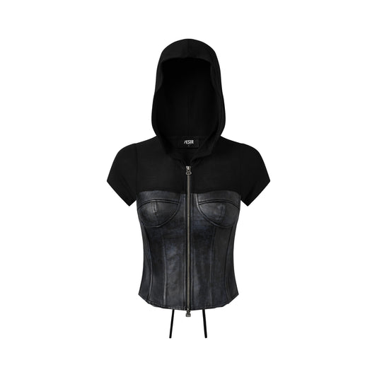 Razer - Corset Waxed Hoodie