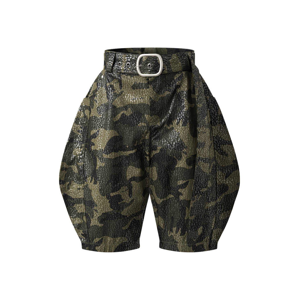Heino - Waxed Camo Jorts