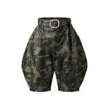Heino - Waxed Camo Jorts