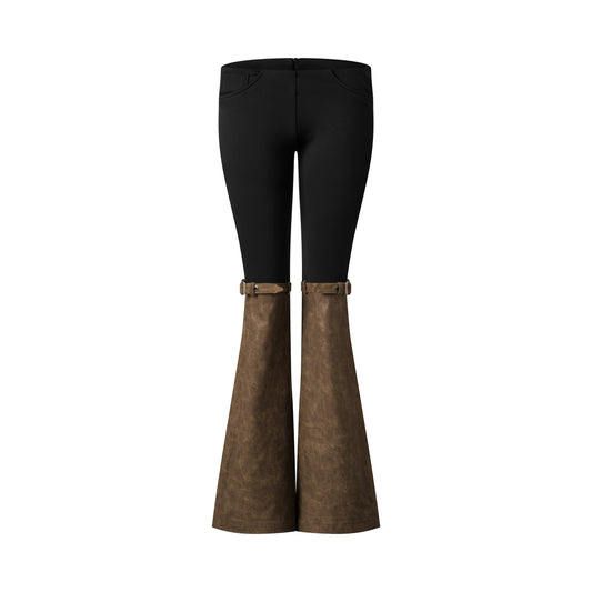 Vegara - Faux-leather Boot Leggings