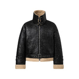 EDRAS - FAUX SHEARLING PILOT JACKET