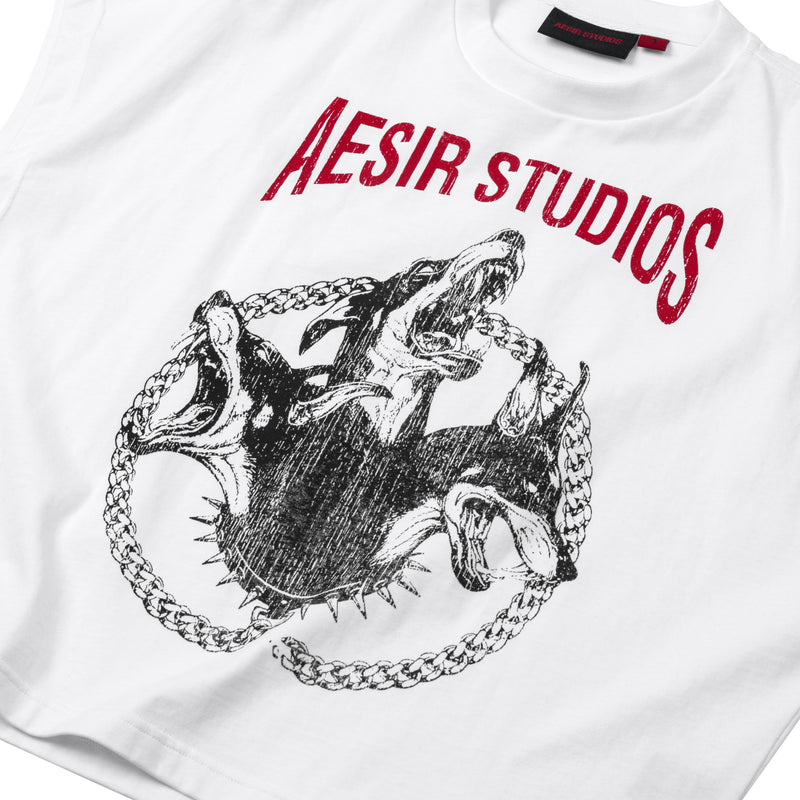 CERBERU – OVERSIZE CROPPED TANK TOP