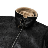 EDRAS - FAUX SHEARLING PILOT JACKET