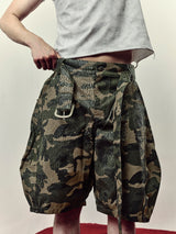 Heino - Waxed Camo Jorts