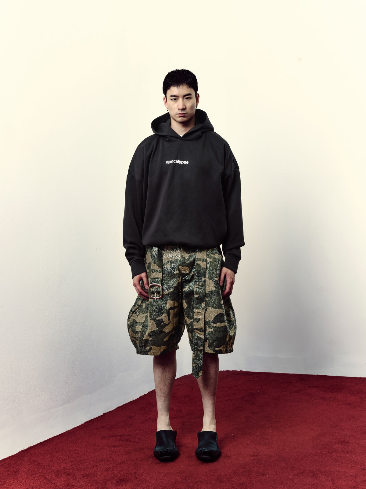 Heino - Waxed Camo Jorts