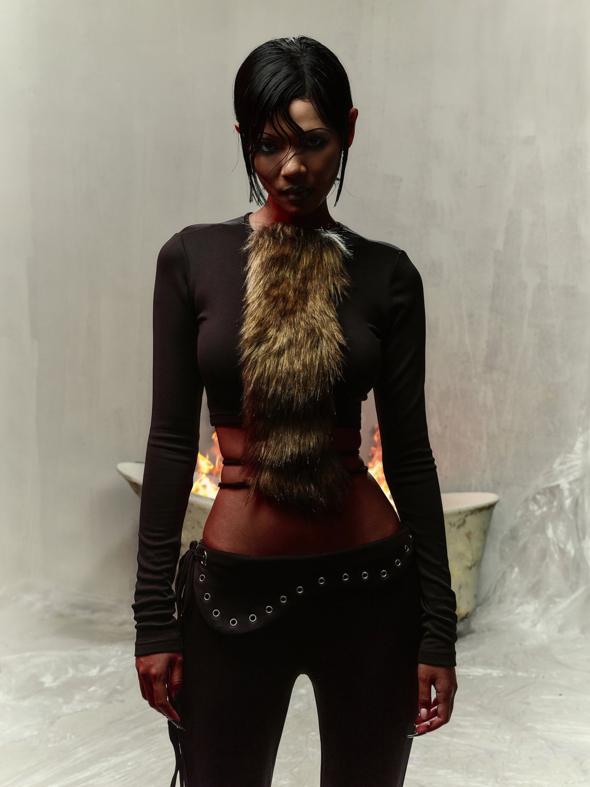marja-long-sleeve-fur-top aesir astoud