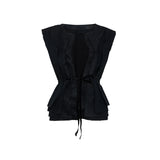 Caravelle Tussah Silk Gilet AN HERITAGE ASTOUD
