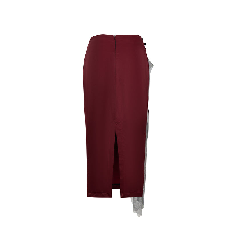 De Paris Tafta Pencil Skirt AN HERITAGE ASTOUD