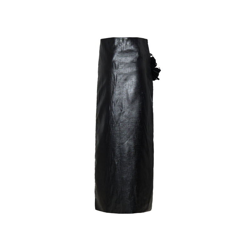 C?u Kho Leather Micro Mini Skirt AN HERITAGE ASTOUD