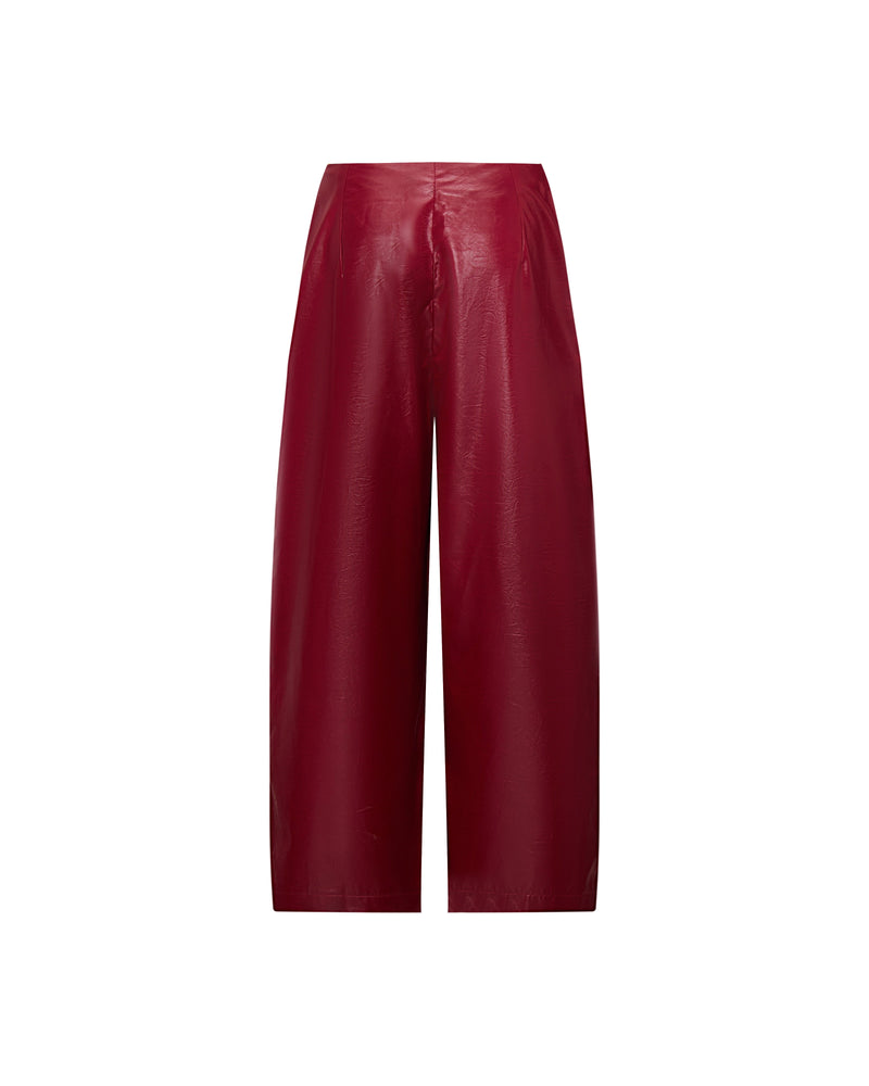 Red H?o H?n Leather Pants AN HERITAGE ASTOUD