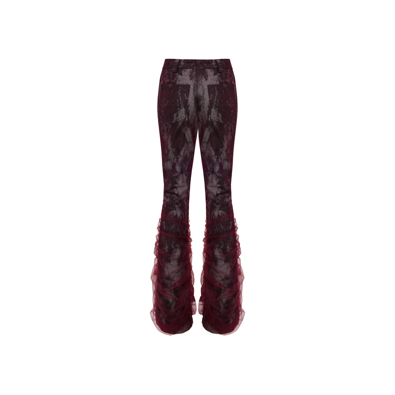 Chợ Lớn Denim Flared Pants