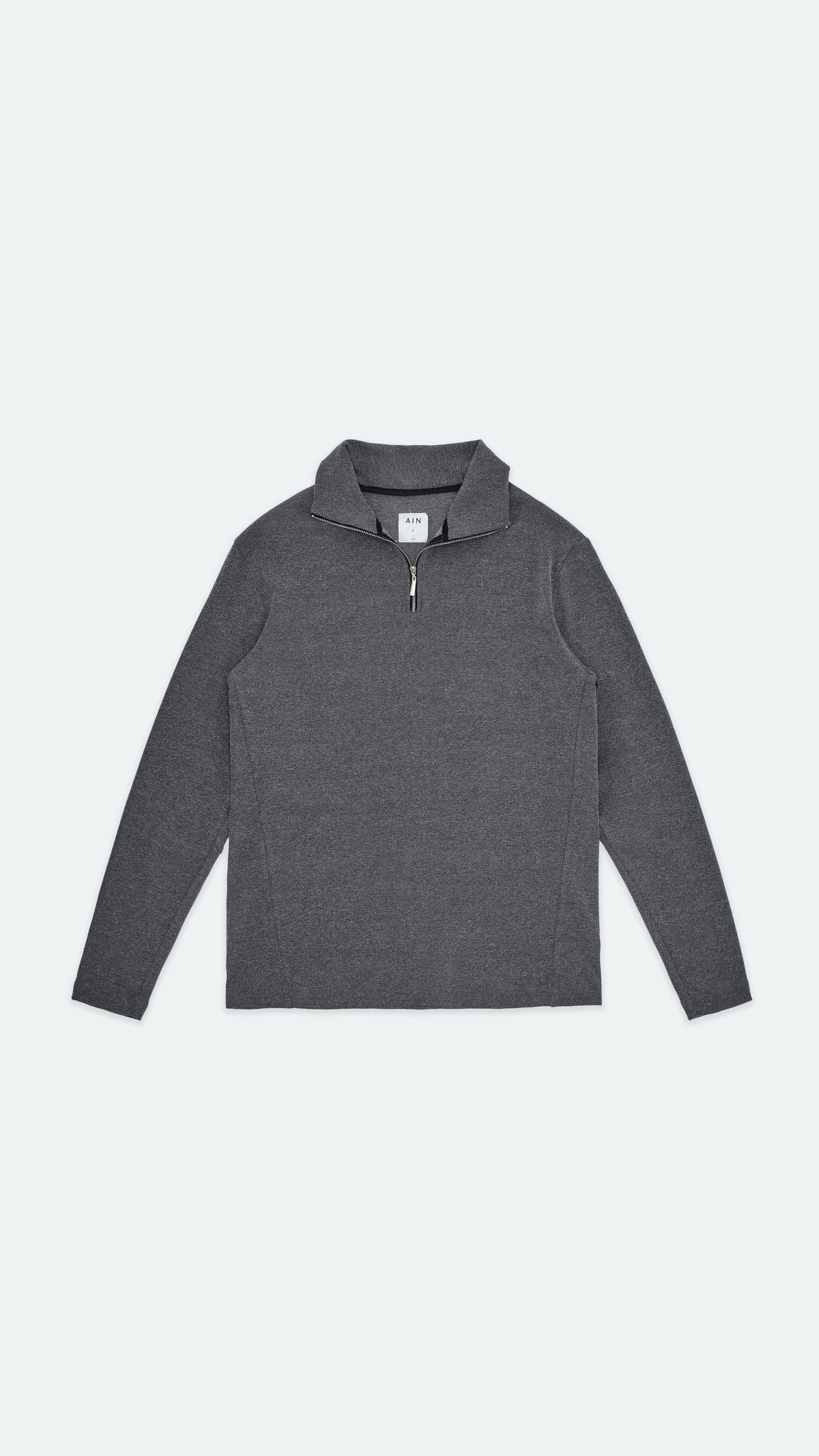 Gray Nain Zip Top AIN Astoud