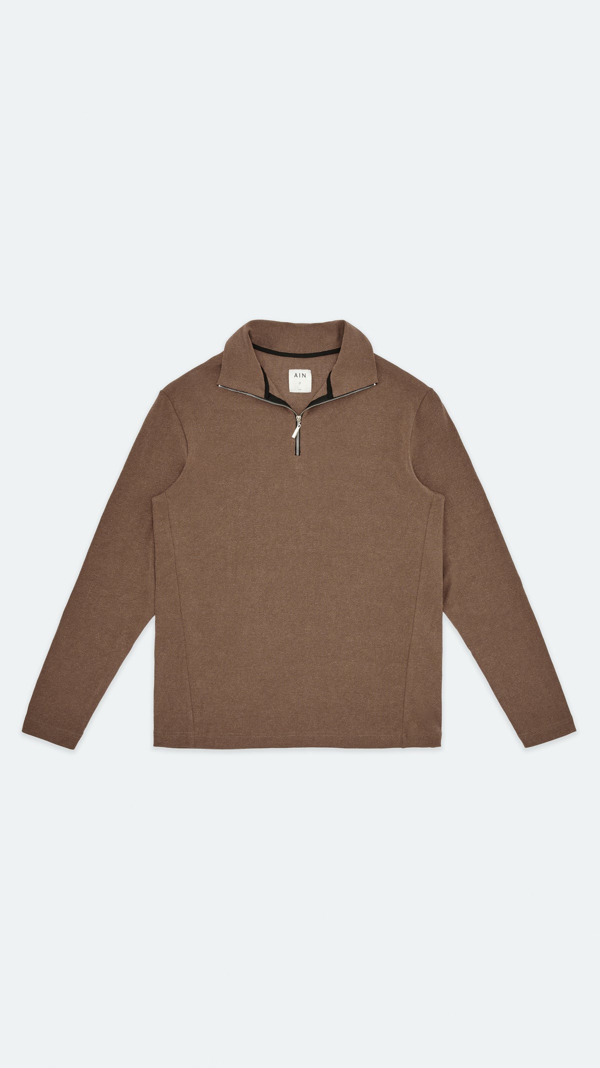 Brown Nain Zip Top AIN Astoud