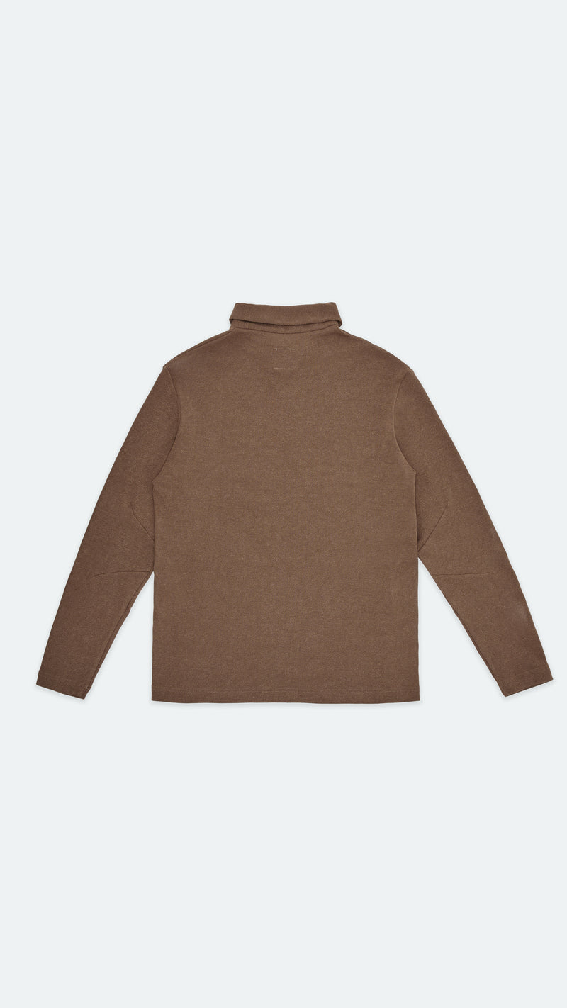 Brown Nain Zip Top