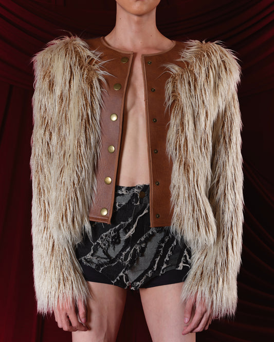 mai-tranh-feathered-jacket an heritage astoud