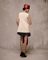 C?u Bông Linen Gilet AN HERITAGE ASTOUD