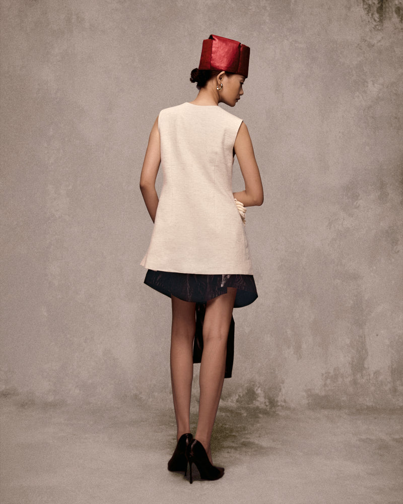 C?u Bông Linen Gilet AN HERITAGE ASTOUD