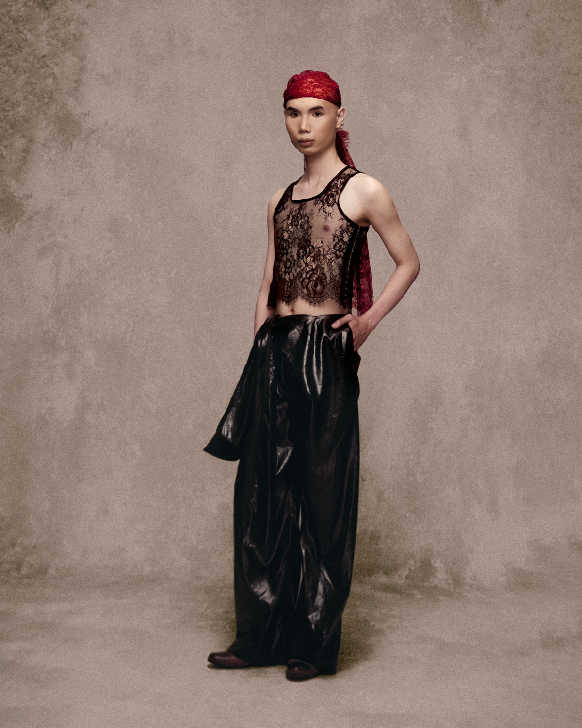 Gallieni Lace Tank Top AN HERITAGE ASTOUD