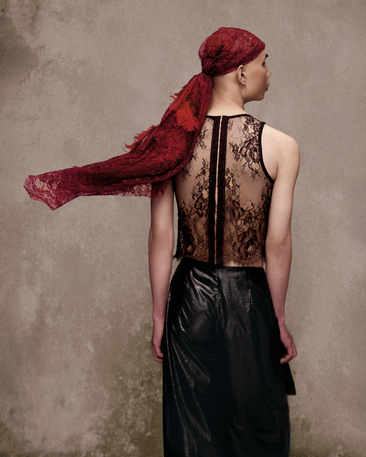 Gallieni Lace Tank Top AN HERITAGE ASTOUD