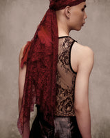 Rivière Saigon Lace Turban AN HERITAGE ASTOUD