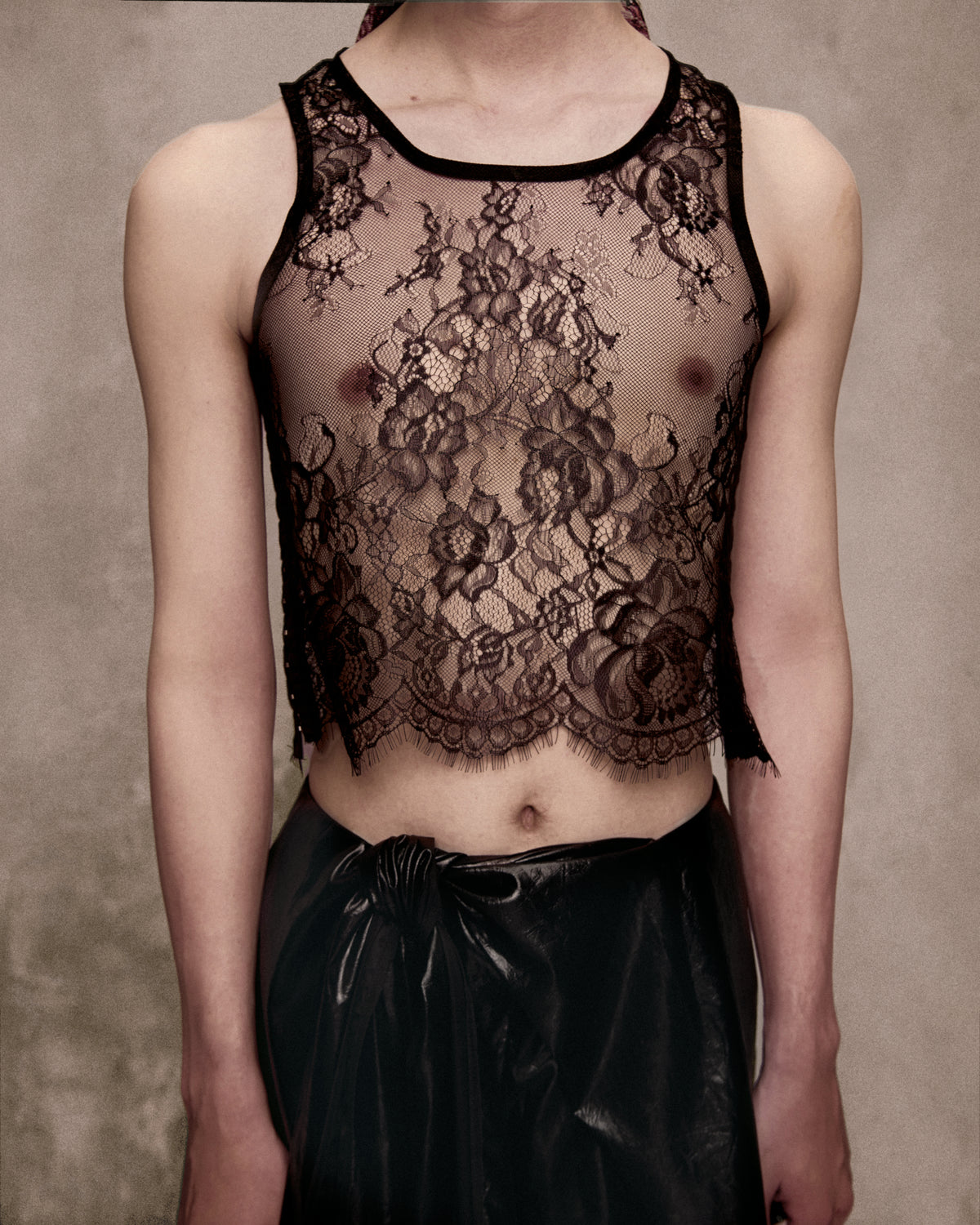 Gallieni Lace Tank Top AN HERITAGE ASTOUD