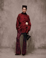 Ch? L?n Denim Flared Pants AN HERITAGE ASTOUD