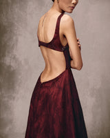 NHA RONG TAFFETA GOWN