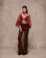 Thống Nhứt Tulle Blouse