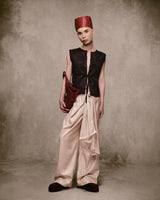 Caravelle Tussah Silk Gilet