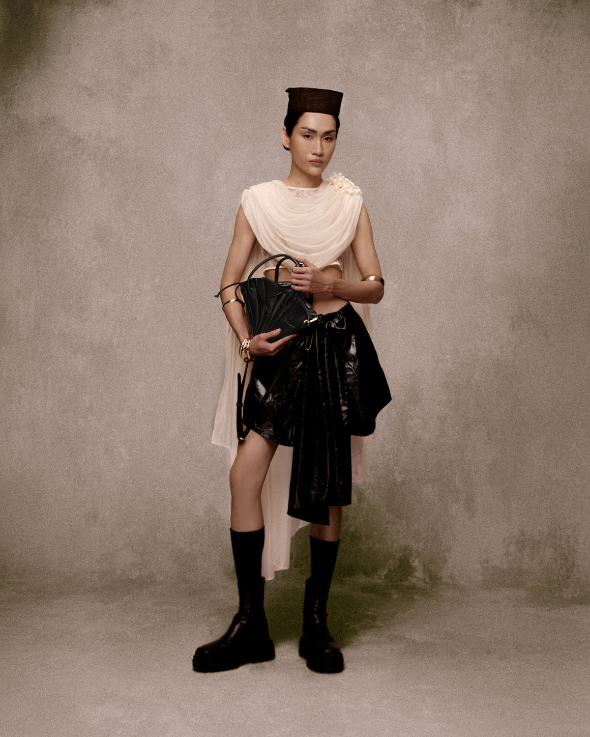 Hảo Hớn Leather Shorts