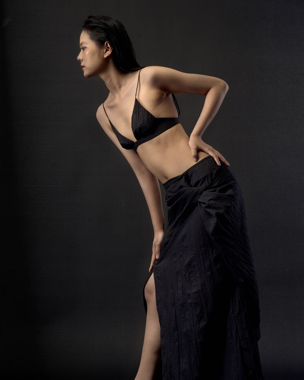 layering-wrinkle-skirt kimtr astoud