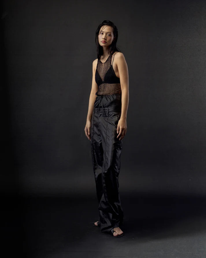 taffeta-waistband-pants kimtr astoud