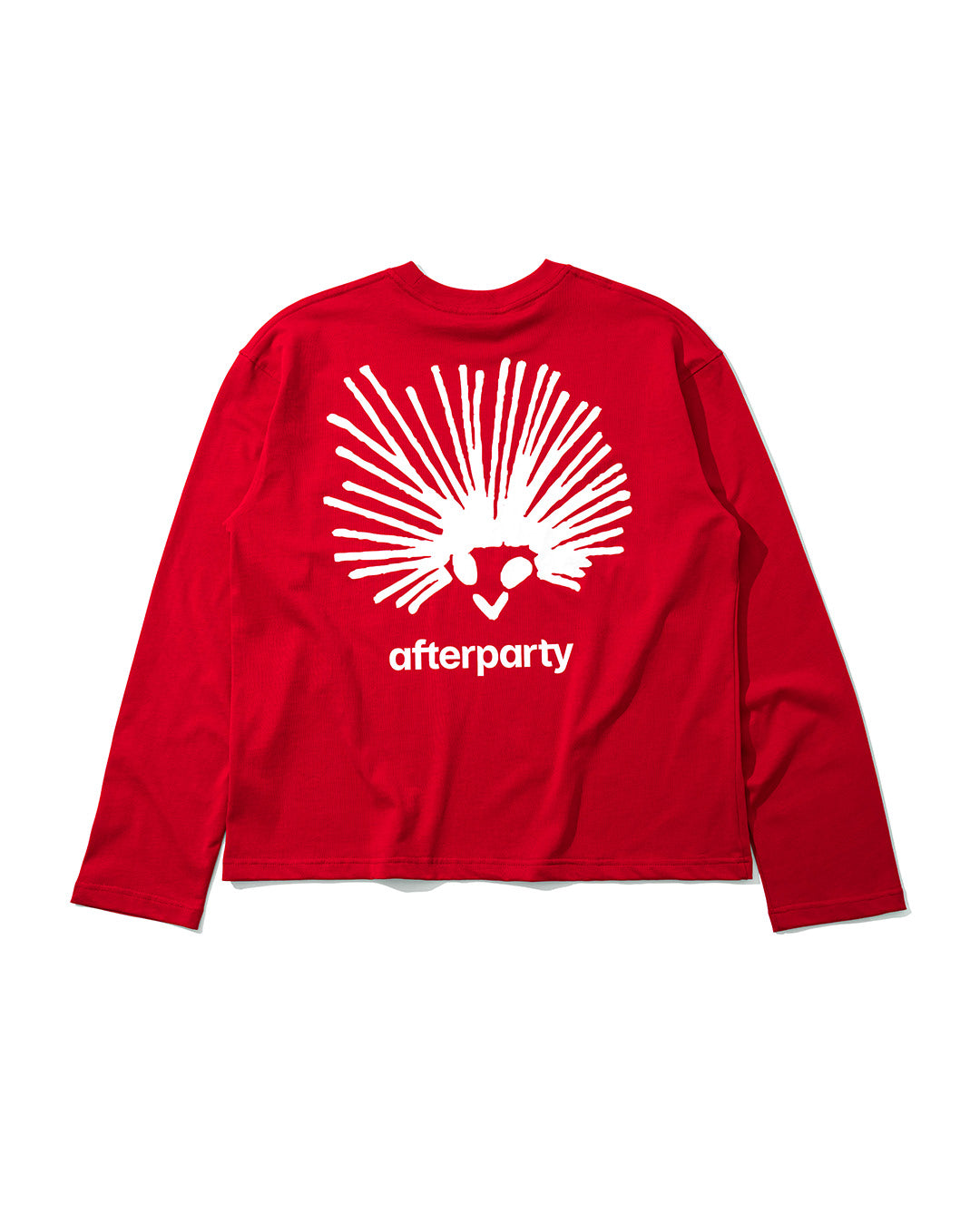 RED NHIM LONG SLEEVE T-SHIRT