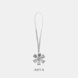 METALIC FLORAL CHARM