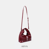 RED DOUBLE BELT BAG