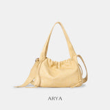 YELLOW DRAWSTRING CROSSBODY