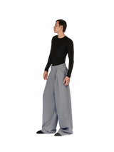 BUTTON BELT TROUSERS LAMINAPPAREL ASTOUD