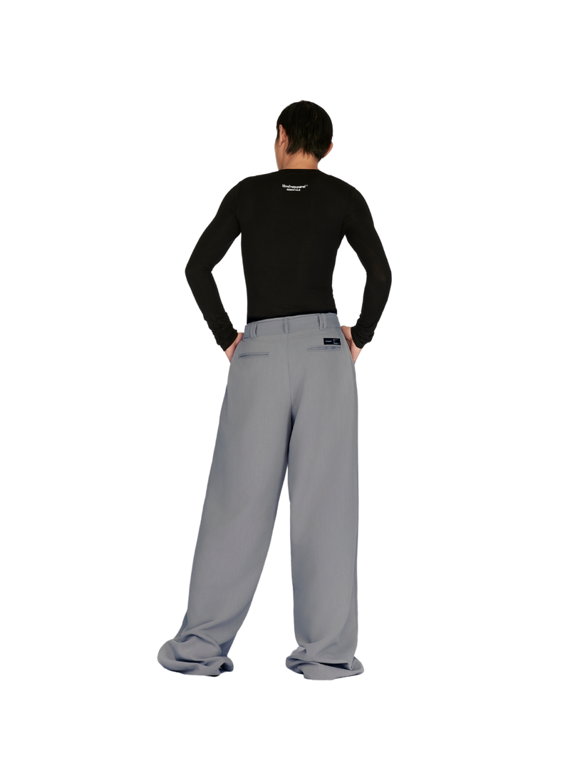 BUTTON BELT TROUSERS LAMINAPPAREL ASTOUD