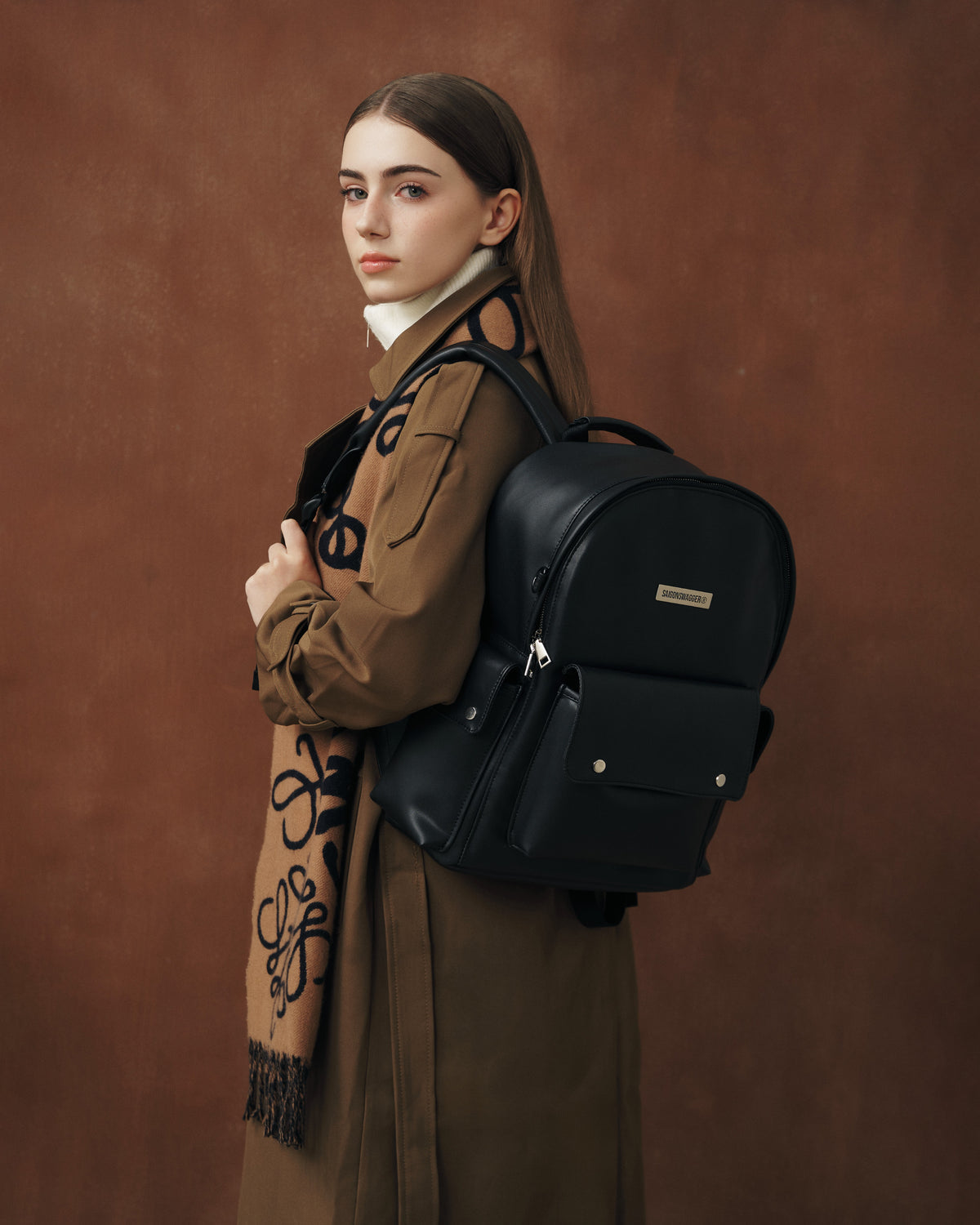 Black SGS Lune Orbit Backpack