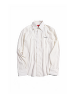 WHITE CUPRO LONG SHIRT