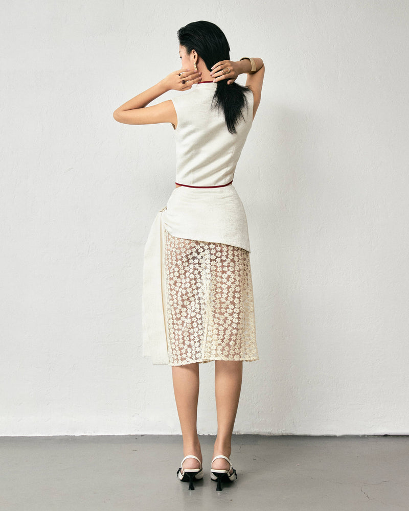 bow-wrap-skirt thome astoud